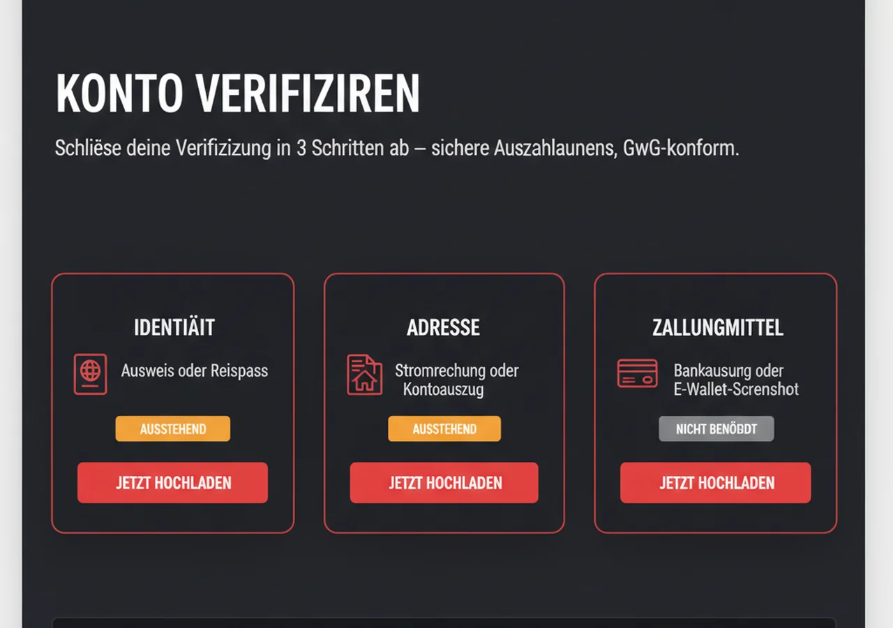Konto-Verifizierung (KYC) – Marvel